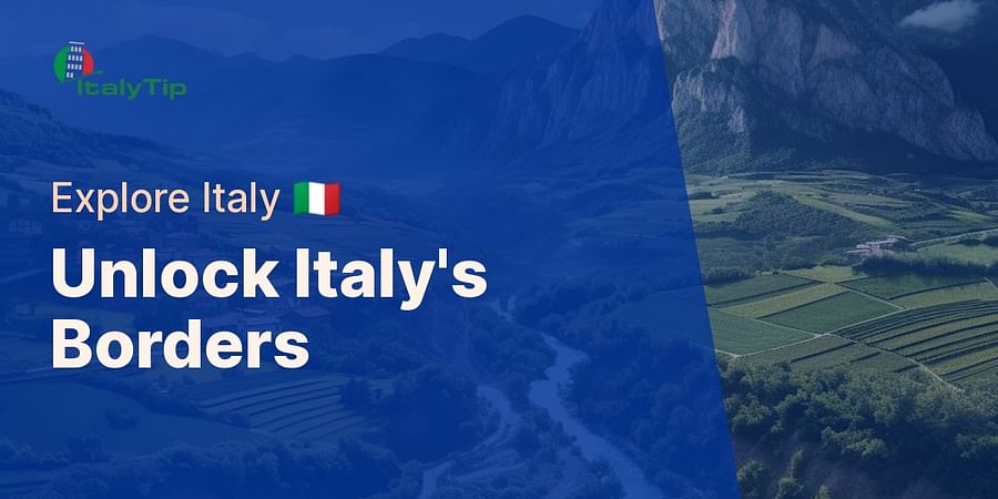 Unlock Italy's Borders - Explore Italy ๐ฎ๐น