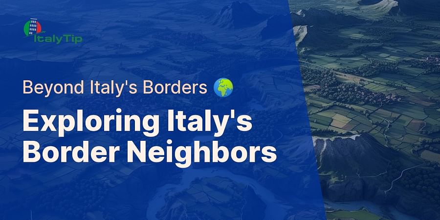 Exploring Italy's Border Neighbors - Beyond Italy's Borders ๐