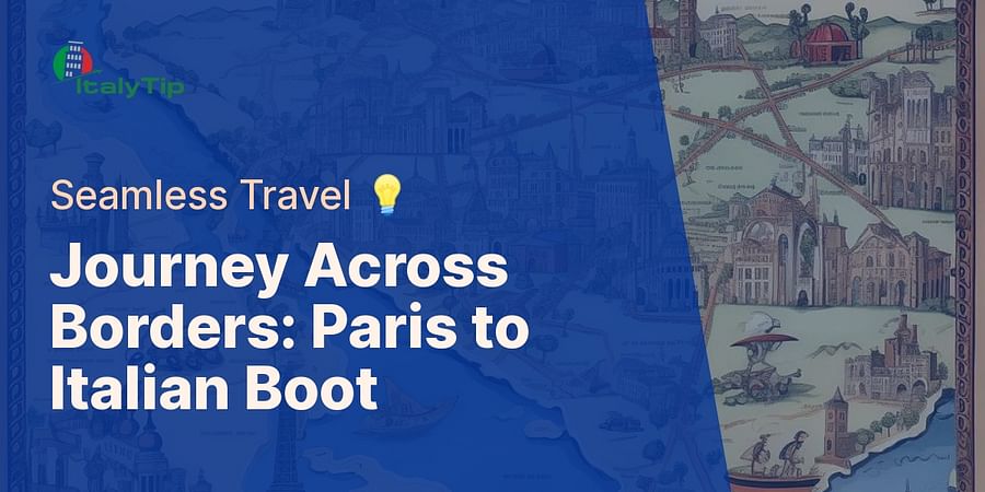 Journey Across Borders: Paris to Italian Boot - Seamless Travel 💡